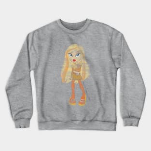 Icandy Cloe Washout Crewneck Sweatshirt